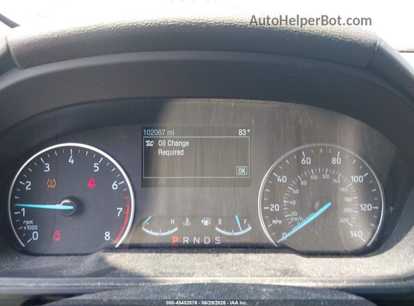 MAJ6P1UL6JC198010 2018 FORD ECOSPORT Blue Widok tylnych siedzeń