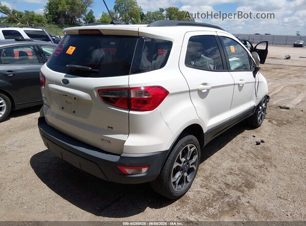MAJ6P1UL7JC216174 2018 FORD ECOSPORT White Trasero derecho