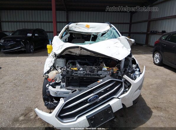 MAJ6P1UL7JC216174 2018 FORD ECOSPORT White Vista del cuadro de instrumentos