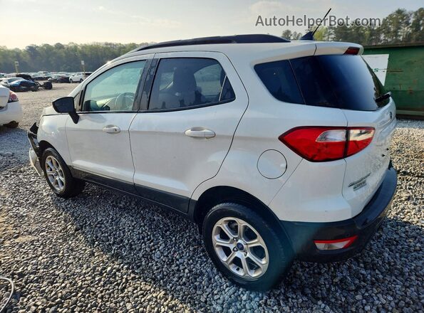 MAJ6P1UL7JC218149 2018 FORD ECOSPORT White Հետևի ձախ