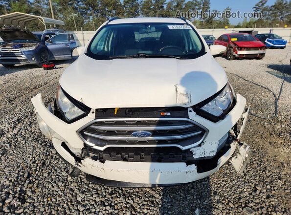 MAJ6P1UL7JC218149 2018 FORD ECOSPORT White Դիմացի տեսք