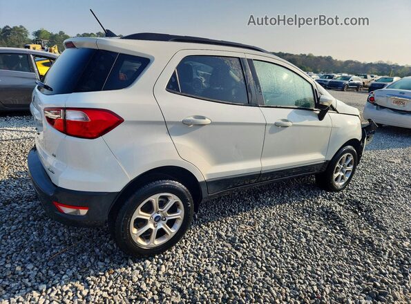 MAJ6P1UL7JC218149 2018 FORD ECOSPORT White Հետևի աջ