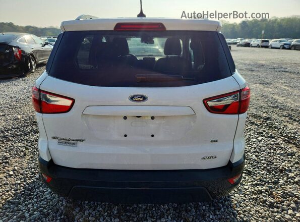 MAJ6P1UL7JC218149 2018 FORD ECOSPORT White Հետևի տեսք