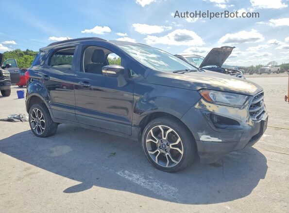 MAJ6P1UL7JC227160 2018 FORD ECOSPORT Black Передня права чверть