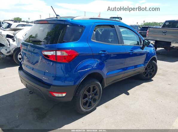 MAJ6P1UL8JC169656 2018 FORD ECOSPORT Blue Հետևի աջ