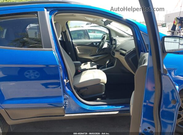 MAJ6P1UL8JC169656 2018 FORD ECOSPORT Blue Սալոնի դիմացի տեսք