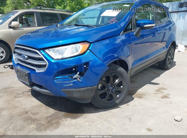 MAJ6P1UL8JC169656 2018 FORD ECOSPORT Blue Դիմացի տեսք