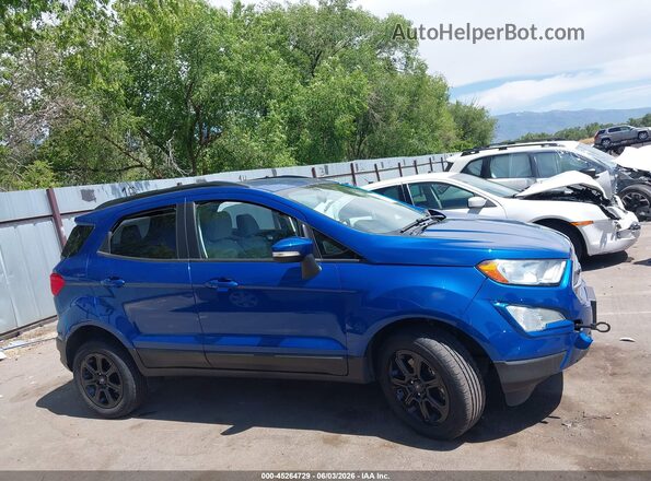 MAJ6P1UL8JC169656 2018 FORD ECOSPORT Blue Սալոնի հետևի տեսք