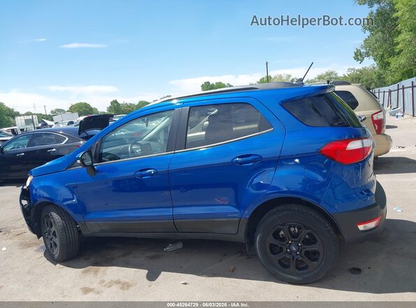 MAJ6P1UL8JC169656 2018 FORD ECOSPORT Blue Սալոնի 360 աստիճան տեսք