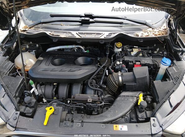 MAJ6P1UL8JC191592 2018 FORD ECOSPORT Black Вид ззаду