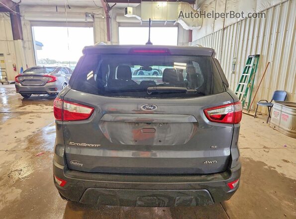 MAJ6P1UL8JC192242 2018 FORD ECOSPORT Gray Հետևի տեսք
