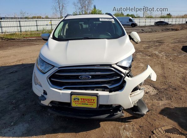 MAJ6P1UL8JC249622 2018 FORD ECOSPORT White Vista frontal