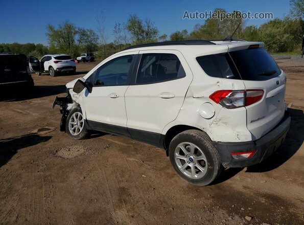 MAJ6P1UL8JC249622 2018 FORD ECOSPORT White Trasero izquierdo