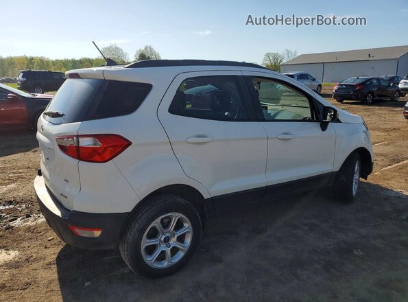 MAJ6P1UL8JC249622 2018 FORD ECOSPORT White Trasero derecho