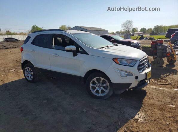 MAJ6P1UL8JC249622 2018 FORD ECOSPORT White Delantero derecho