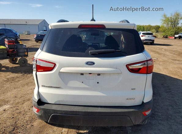 MAJ6P1UL8JC249622 2018 FORD ECOSPORT White Vista trasera