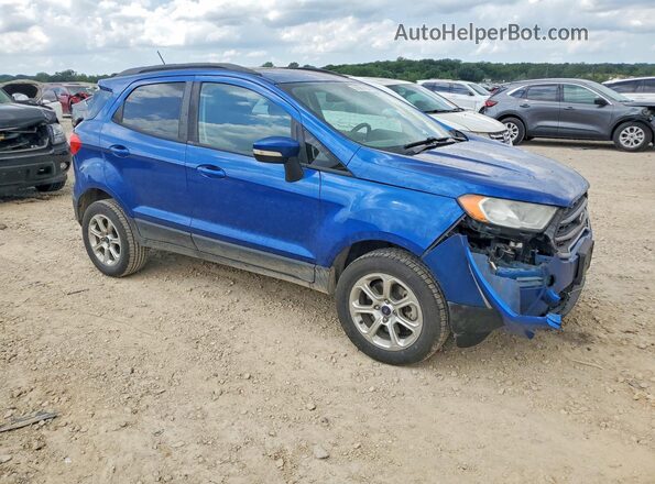 MAJ6P1UL8JC249829 2018 FORD ECOSPORT Blue Առջևի աջ