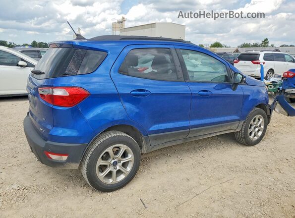 MAJ6P1UL8JC249829 2018 FORD ECOSPORT Blue Հետևի աջ