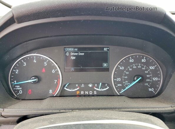 MAJ6P1UL8JC249829 2018 FORD ECOSPORT Blue Սարքավորումների վահանակի տեսք