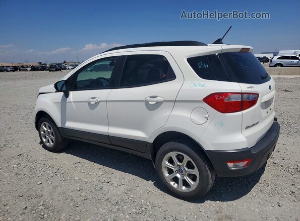 MAJ6P1UL9JC181766 2018 FORD ECOSPORT White Задня ліва чверть