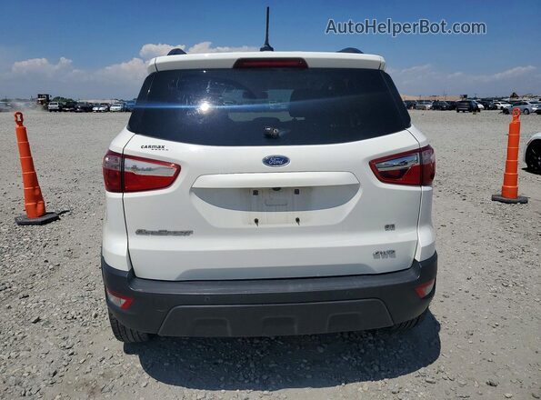 MAJ6P1UL9JC181766 2018 FORD ECOSPORT White Вид ззаду