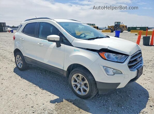 MAJ6P1UL9JC181766 2018 FORD ECOSPORT White Передня права чверть