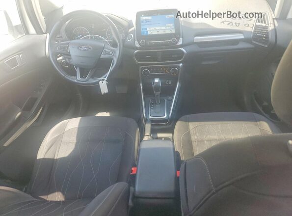 MAJ6P1UL9JC181766 2018 FORD ECOSPORT White Вид панелі приладів