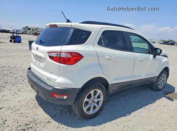 MAJ6P1UL9JC181766 2018 FORD ECOSPORT White Задня права чверть
