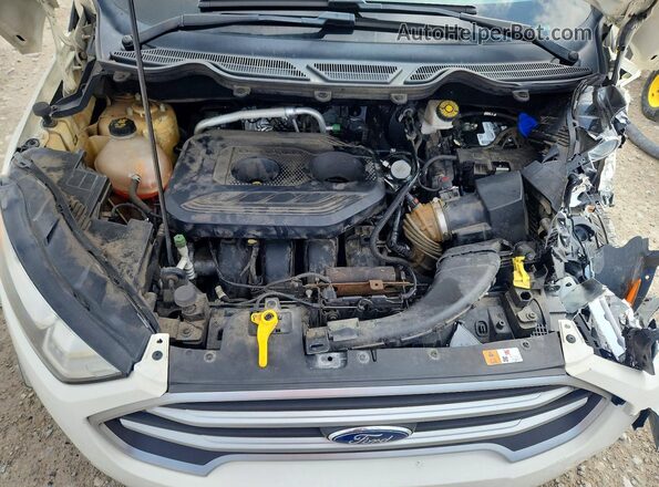 MAJ6P1UL9JC182934 2018 FORD ECOSPORT White Rear interior view