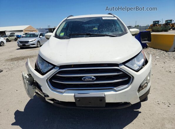 MAJ6P1UL9JC210554 2018 FORD ECOSPORT White Вид спереду