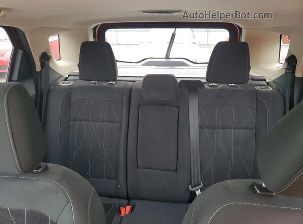 MAJ6P1ULXJC211986 2018 FORD ECOSPORT Maroon უკანა სავარძლების ხედი