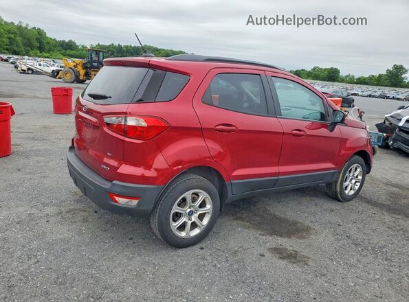 MAJ6P1ULXJC211986 2018 FORD ECOSPORT Maroon უკანა მარჯვენა