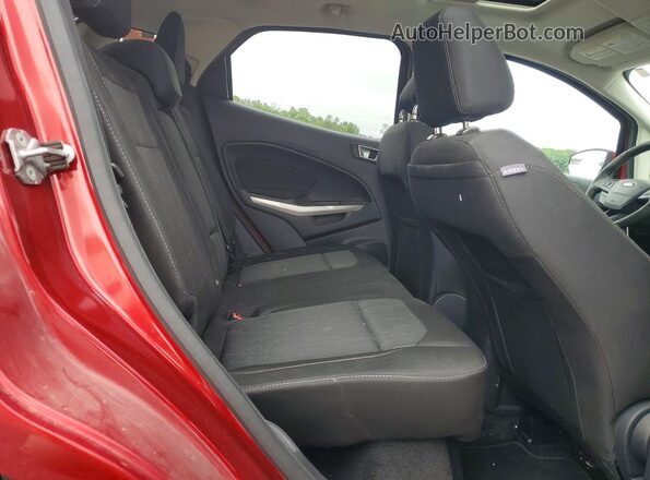 MAJ6P1ULXJC211986 2018 FORD ECOSPORT Maroon უკანა სალონის ხედი