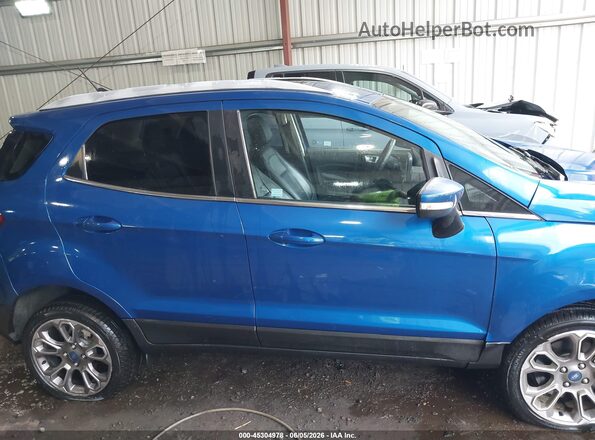 MAJ6P1WL4JC182398 2018 FORD ECOSPORT Blue Vista interior trasera