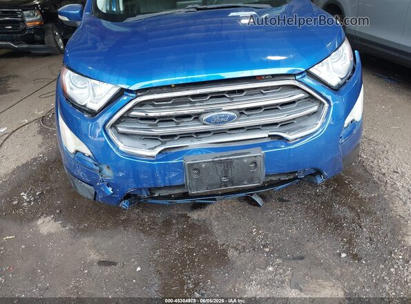 MAJ6P1WL4JC182398 2018 FORD ECOSPORT Blue Vista frontal