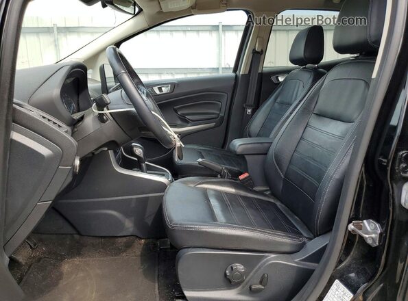 MAJ6P1WL0JC201559 2018 FORD ECOSPORT Black Սալոնի դիմացի տեսք