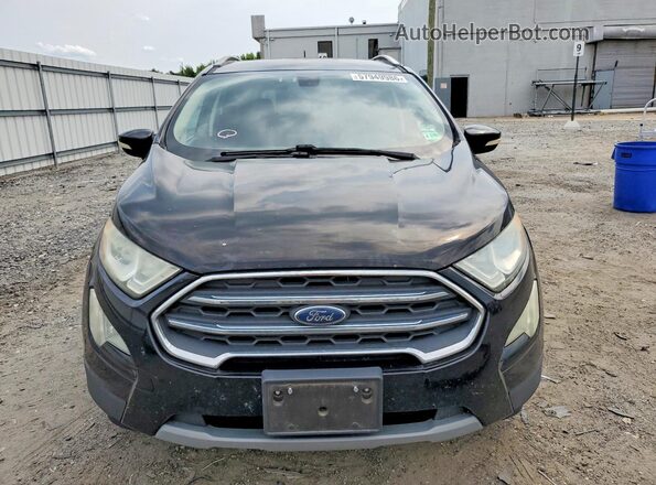MAJ6P1WL0JC201559 2018 FORD ECOSPORT Black Դիմացի տեսք