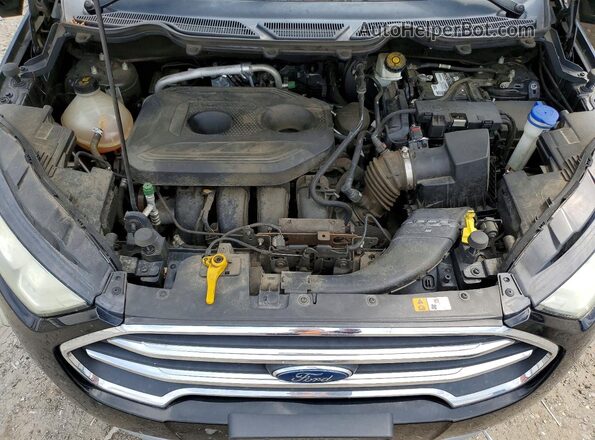 MAJ6P1WL0JC201559 2018 FORD ECOSPORT Black Շարժիչի բաժամունքի տեսք
