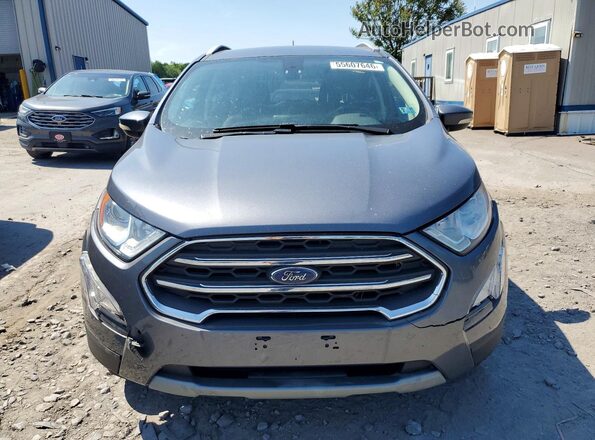 MAJ6P1WL0JC206664 2018 FORD ECOSPORT Silver წინა ხედი