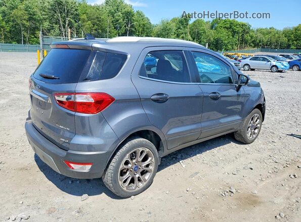 MAJ6P1WL0JC206664 2018 FORD ECOSPORT Silver უკანა მარჯვენა