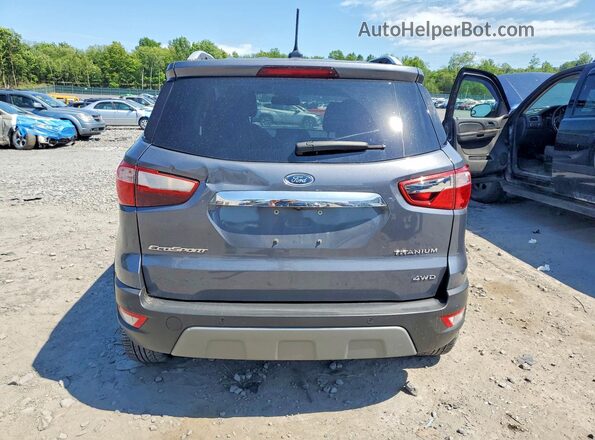 MAJ6P1WL0JC206664 2018 FORD ECOSPORT Silver უკანა ხედი