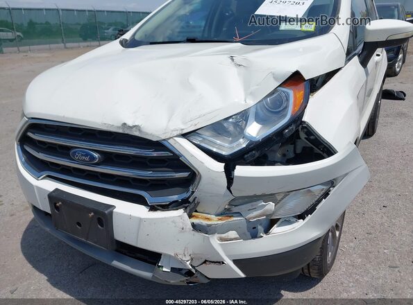 MAJ6P1WL1JC175702 2018 FORD ECOSPORT White Vista frontal