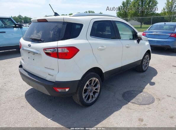 MAJ6P1WL1JC175702 2018 FORD ECOSPORT White Trasero derecho