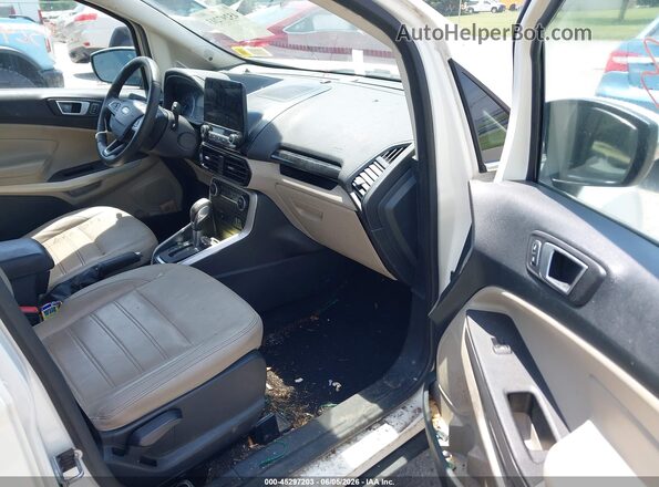 MAJ6P1WL1JC175702 2018 FORD ECOSPORT White Vista interior delantera