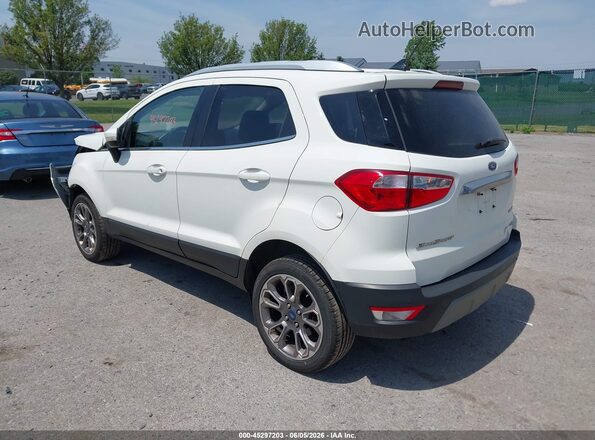 MAJ6P1WL1JC175702 2018 FORD ECOSPORT White Trasero izquierdo
