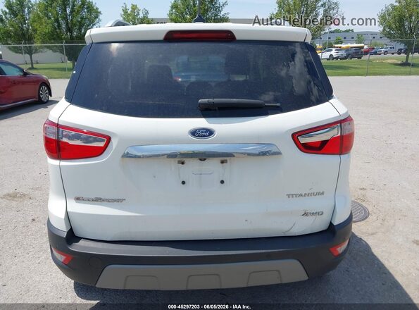 MAJ6P1WL1JC175702 2018 FORD ECOSPORT White 