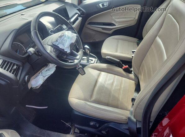 MAJ6P1WL1JC209315 2018 FORD ECOSPORT Red 