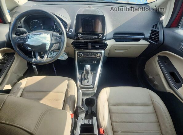MAJ6P1WL1JC209315 2018 FORD ECOSPORT Red 