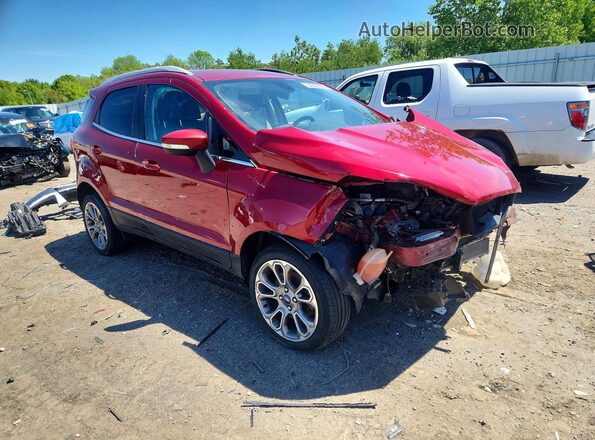 MAJ6P1WL1JC209315 2018 FORD ECOSPORT Red 