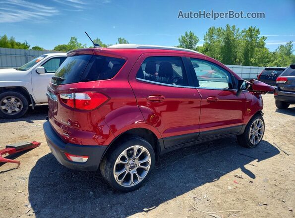MAJ6P1WL1JC209315 2018 FORD ECOSPORT Red 